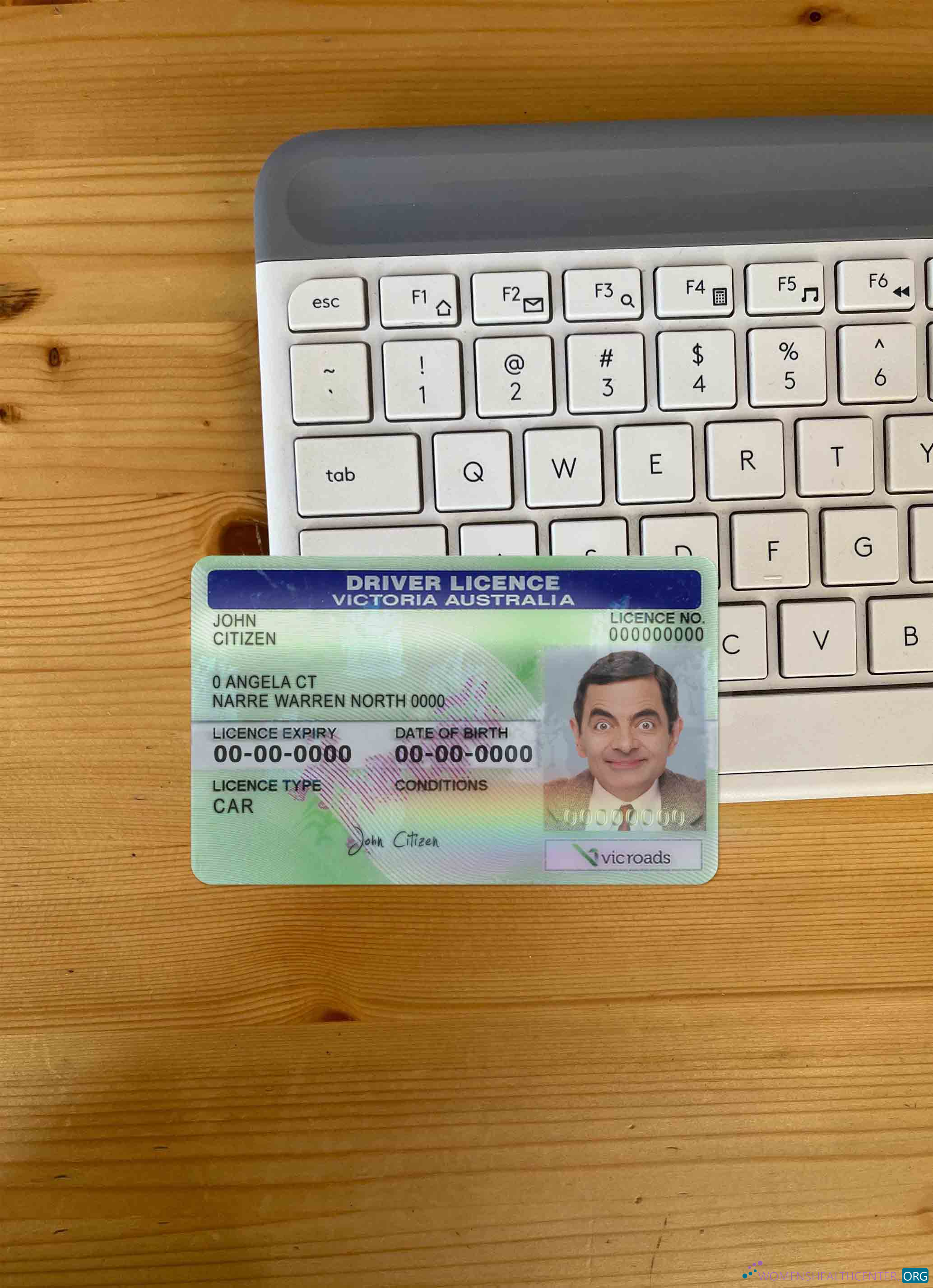 Download Australia Victoria state dl (version 2) photolook FRONT Photoshop template